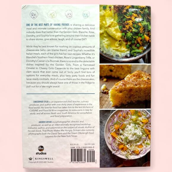 The Golden Girls Cookbook by Christopher Styler Hardcover - Picture 2 of 7